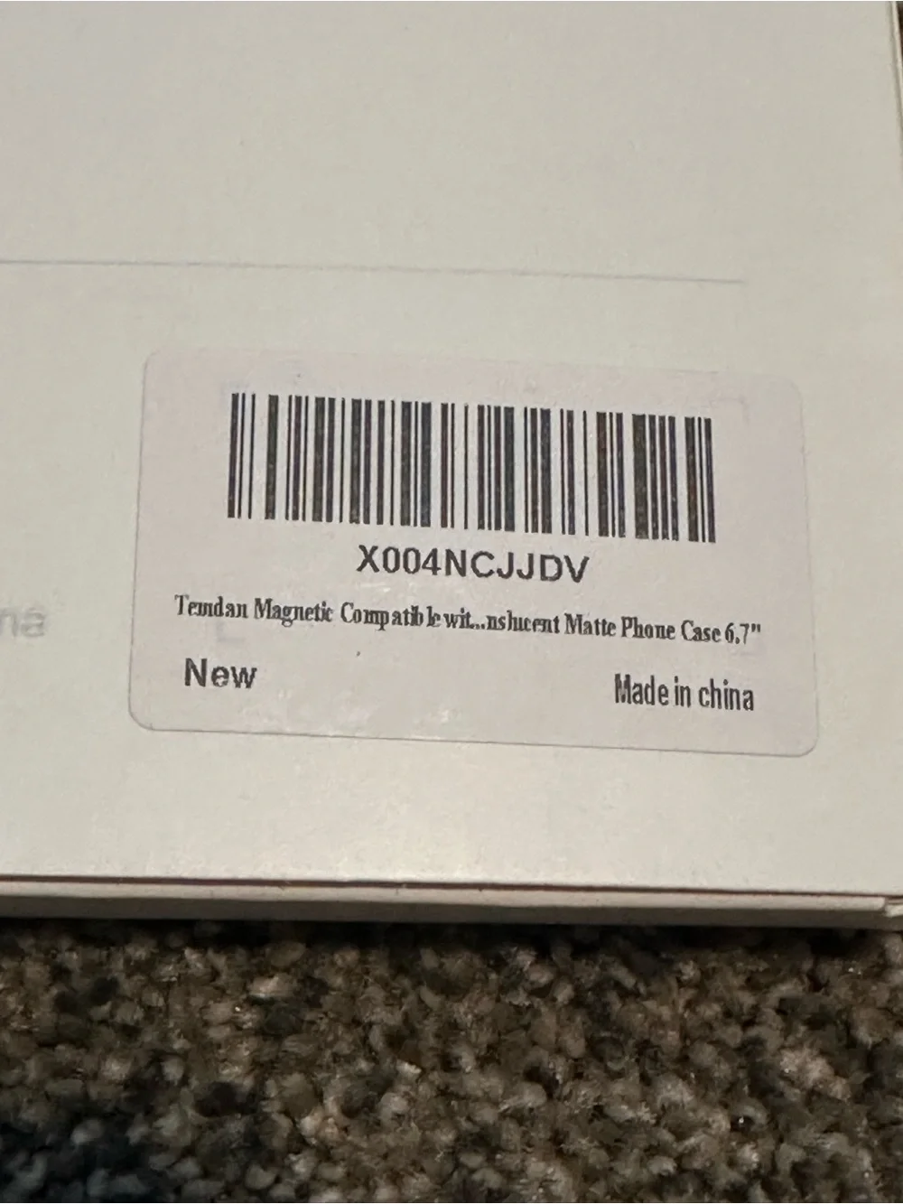 Temdan NIB IPhone case Compatible with iPhone 15 Plus & iPhone 14 Plus black